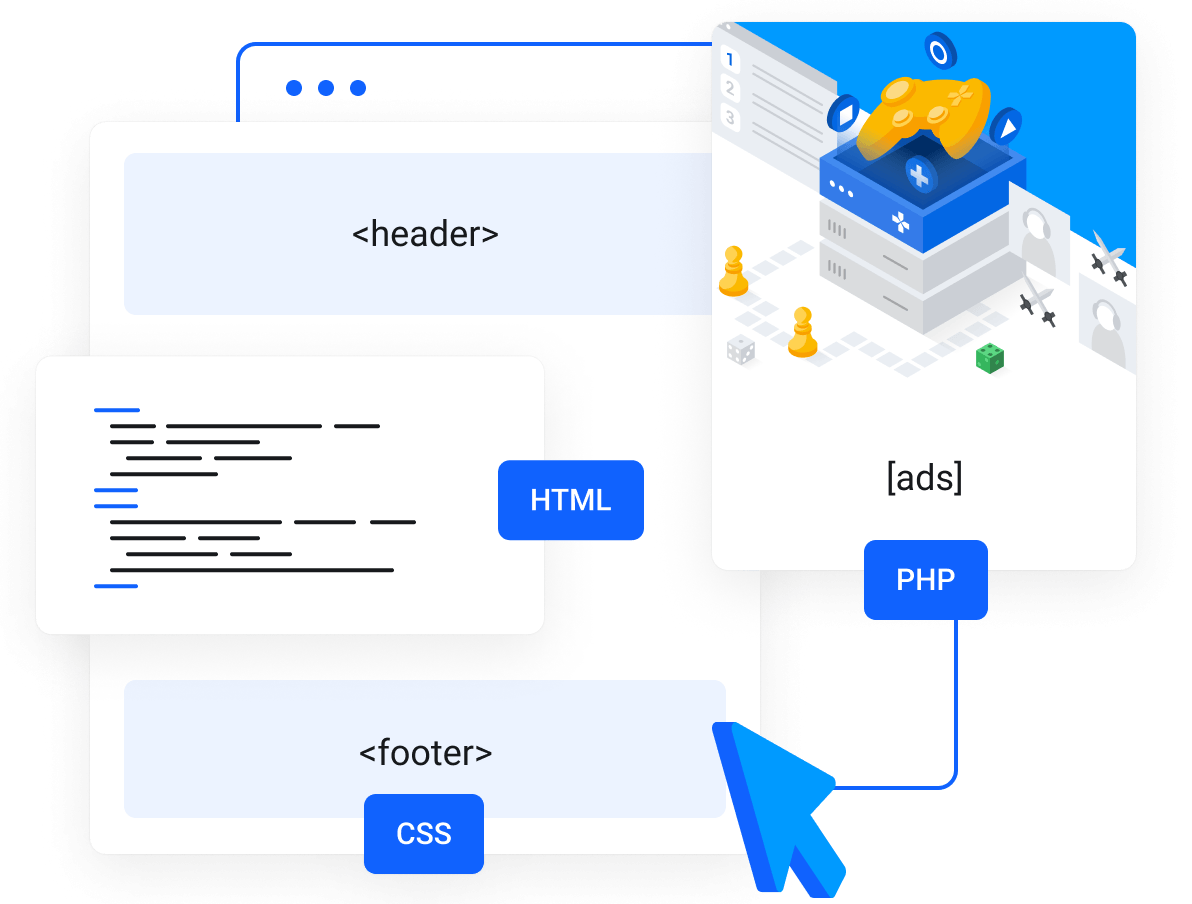 Easy custom code snippets